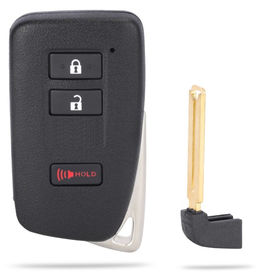 2015-2020 Lexus / 3-Button Smart Key / HYQ14FBA / PN: 89904-78460 / AG Board 2110 (AFTERMARKET)